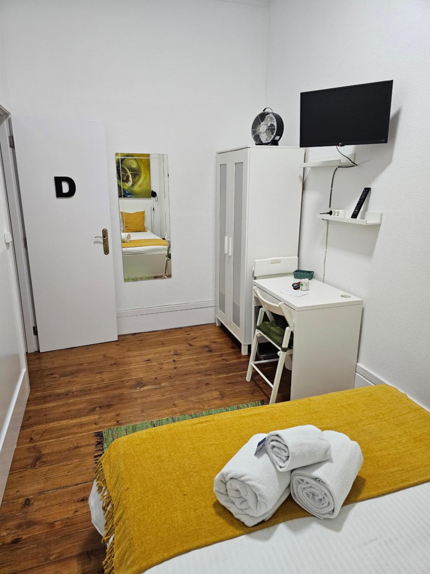 Almirante GuestHouse Lisboa Værelse billede